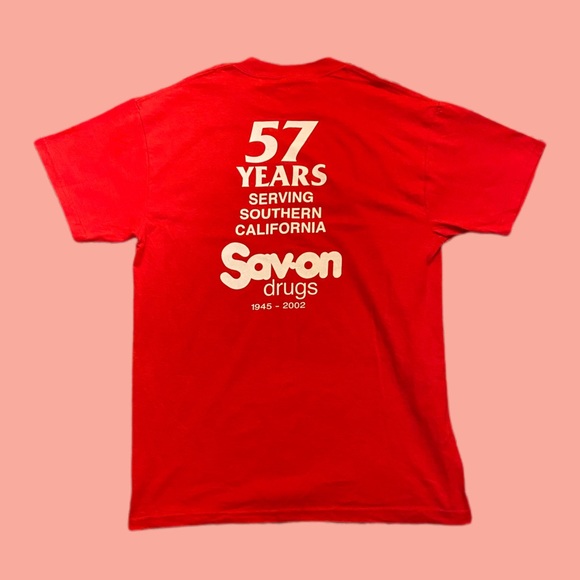 Vintage 2002 Sav-On Drugs Tee - Picture 1 of 4
